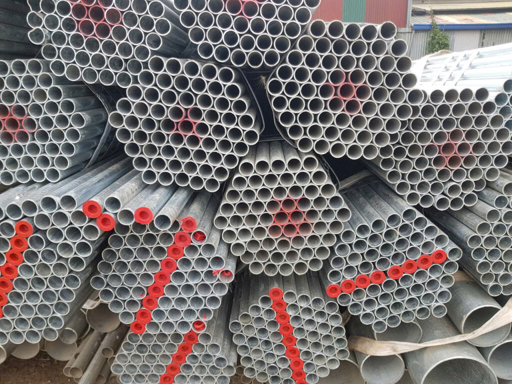 Thép ống mạ kẽm nhúng nóng F 33,5 x 2,3